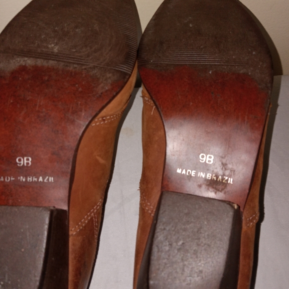 Colin Stuart Leather Booties 9B - Picture 3 of 10